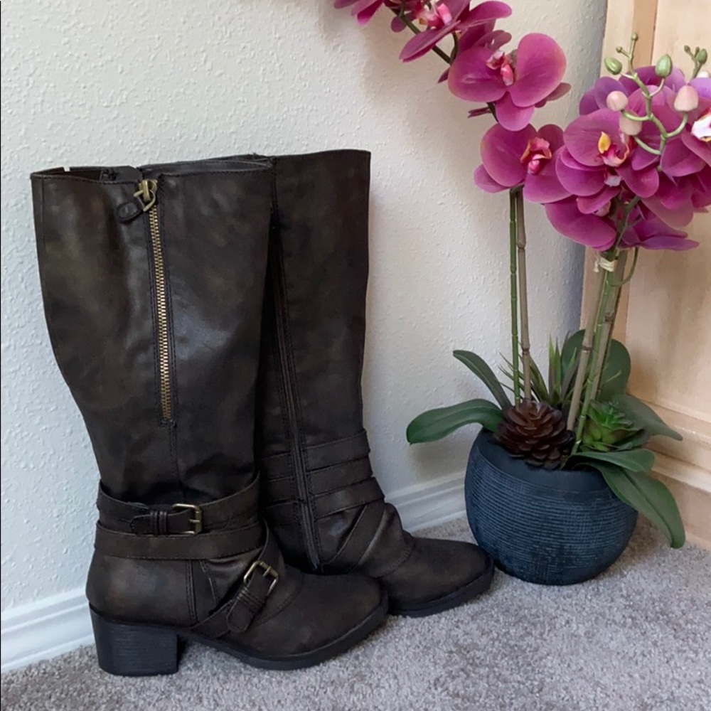 Rampage calf high boots